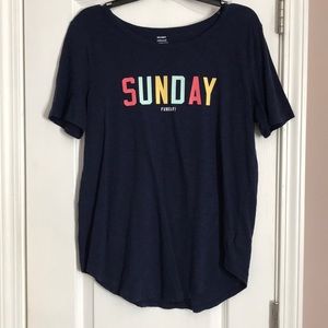 Large short sleeve shirt